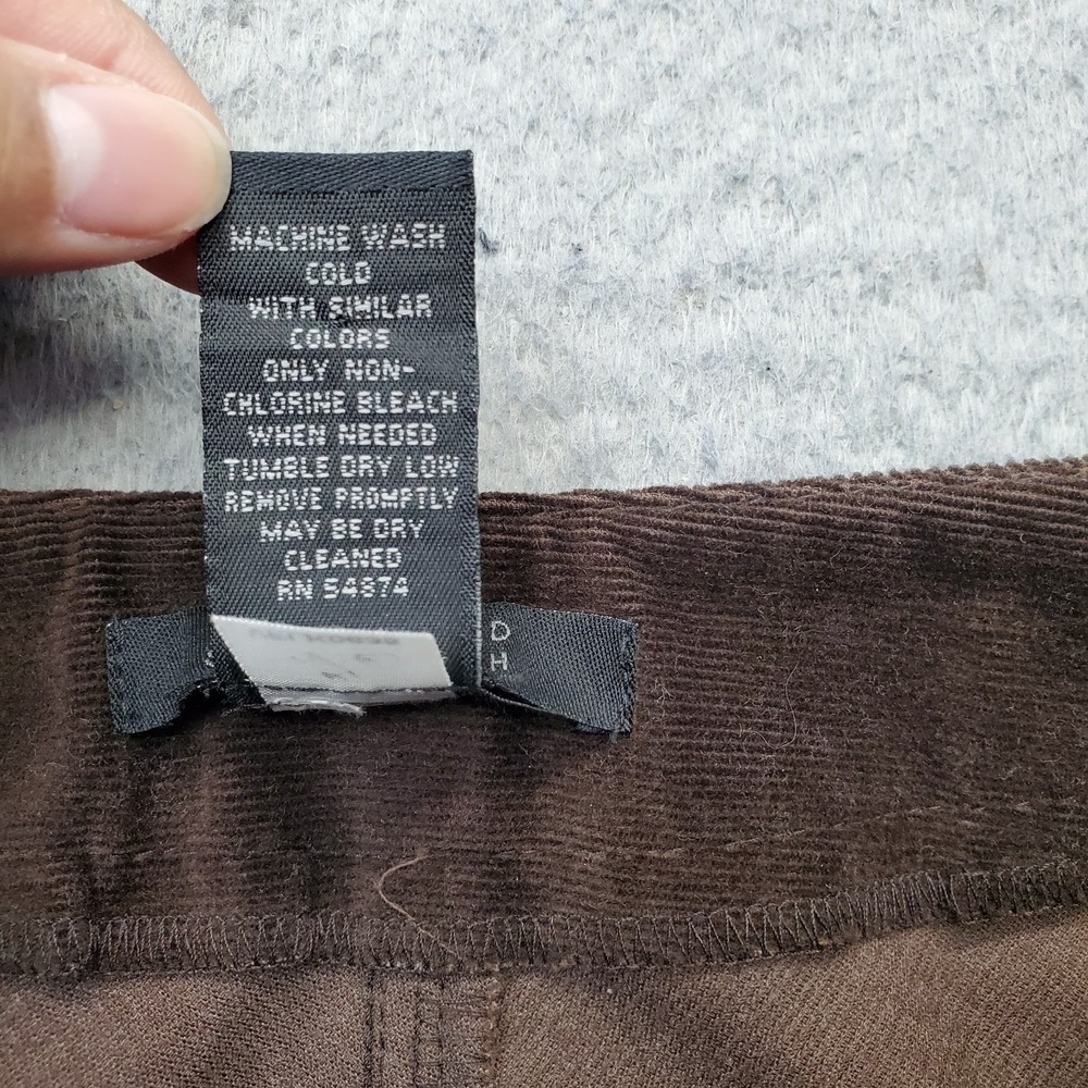 The Limited A-Line Skirt Womens Size 6 Brown Corduroy‎ Stretch Fitted Classic - Picture 6 of 8